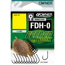 háček OWNER s očkem /11ks/ FDH-0.14: FEEDER HOOK 56940.14