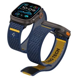 Tech-Protect Nylon Clasp Apple Watch 6/7/8/9/10/SE a Ultra 1/2 44/45/46/49mm - Active Navy