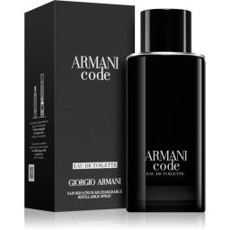 Giorgio Armani ARMANI Code toaletní voda pro muže plnitelná 125 ml