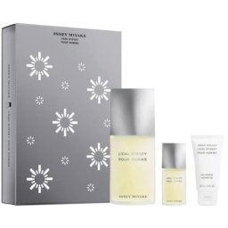 Issey Miyake L'Eau D'Issey Pour Homme dárková sada pro muže toaletní voda 125 ml + miniatura 15 ml + sprchový gel 50 ml