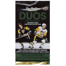 2023-24 Upper Deck Tim Hortons Greatest Duos Hockey Hobby balíček karet