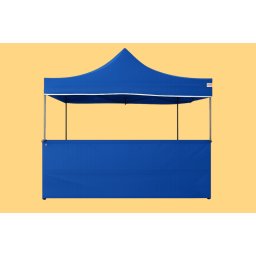 Polobocnice 3 m na ocelovou konstrukci, Modrá