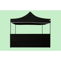 Polobocnice 3 m na ocelovou konstrukci, Černá