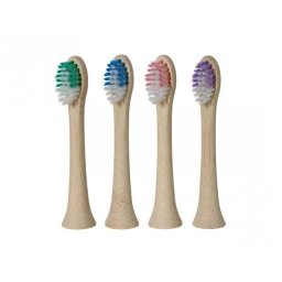 NK09 Bambusové hlavice Koma pro zubní kartáčky Philips Sonicare HX6014, 4 ks