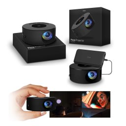 Mini projektor Picco na USB - rozměry pouhých 11 x 11 x 4,5 cm s FULL HD rozlišením (obraz až 4m)