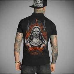 tričko pánské HYRAW - BLOODY FAITH - Polo - 253PL01