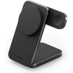 ENERGEA MagTrio Plus 3v1 Foldable (Qi2) MagSafe nabíječka černá