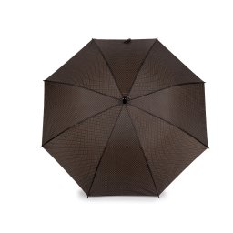 Pánský vystřelovací deštník se vzorem, barva 4 hnědá