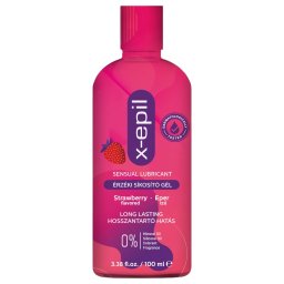 X-Epil - lubrikan gel s jahodovou pchut - 100 ml