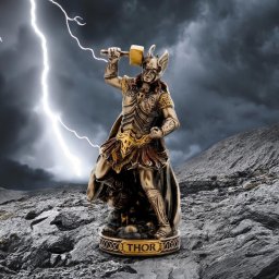 dekorace (figurka) Thor God of Thunder and Lightning - D6891C24