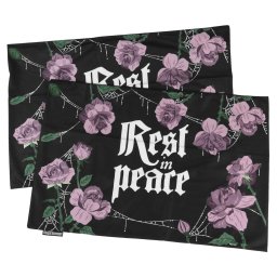 povlaky na polštáře KILLSTAR - Grave Bloom - Black - KSRA013048