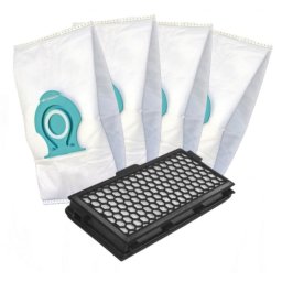 Sáčky JOLLY ML6 MAX pro Miele Guard textilní antibakteriální a HEPA filtr, sada 4+1ks