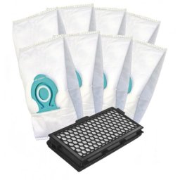 Sáčky JOLLY ML6 MAX pro Miele Guard textilní antibakteriální a HEPA filtr, sada 8+1ks