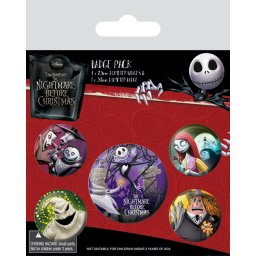 placky Nightmare Before Christmas - (Characters) - PYRAMID POSTERS - BP80585