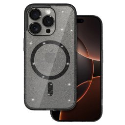 Tel Protect Glitter MagSafe iPhone 16 Pro - černý čirý