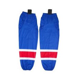 Hokejové stulpny Sherwood Mesh Hockey Socks New York Rangers bílá Junior (juniorská)