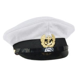 Čepice MARINE s odznakem BÍLÁ vel. 59