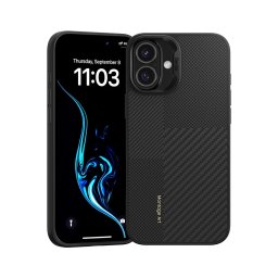 Pouzdro Benks Montage ArmorPro Kevlar® Metal Frame iPhone 16 – černé
