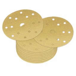 DEMA Brusný papír pro excentrickou brusku 150 mm P180, 10 ks 22529D