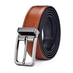 Gaira® Kožený opasek 7180, Barva hnědá