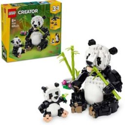Lego Creator 3 v 1 31165 Divoká zvířata: Pandí rodinka
