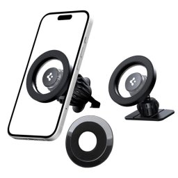Magnetický MagSafe držák Spigen Car Mount MFT13 - Černý