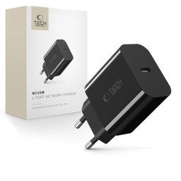 Tech-Protect NC20W USB-C Síťová nabíječka PD20W černá