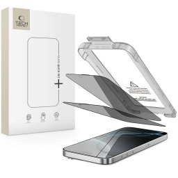 Tech-Protect Quick Set+ 2-Pack Tvrzená skla na iPhone 16 Pro Max privacy
