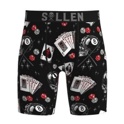 boxerky pánské SULLEN - EIGHT BALL - BLACK - SCA7246_BK