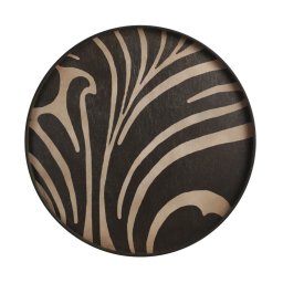 Výprodej Ethnicraft designové podnosy Round Tray (průměr 61 cm) - dřevěný tác - Folk