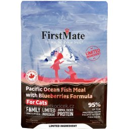 FirstMate Cat Pacific Ocean Fish with Blueberries 454 g