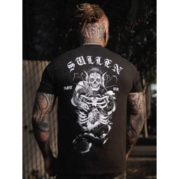 tričko pánské SULLEN - PREMIUM - 47 LEAGUES - VINTAGE BLACK - SCM7221_VBK