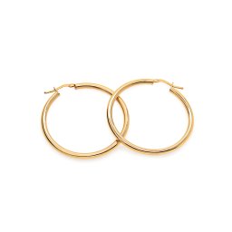 Stylové náušnice kruhy 4 cm IZ27795