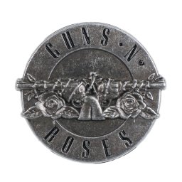 připínáček Guns N' Roses - Bullet Logo - RAZAMATAZ - PB008