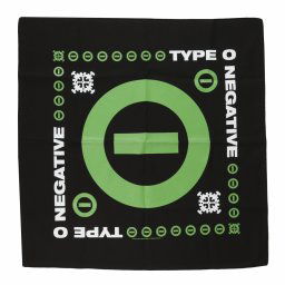 šátek TYPE O NEGATIVE - NEGATIVE SYMBOL - RAZAMATAZ - B108