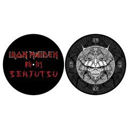 podložka na gramofon (set 2ks) IRON MAIDEN - SENJUTSU - RAZAMATAZ - SM065