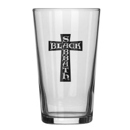 sklenice BLACK SABBATH - CROSS LOGO - RAZAMATAZ - BG128