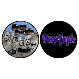 podložka na gramofon (set 2ks) DEEP PURPLE - IN ROCK - RAZAMATAZ - SM070