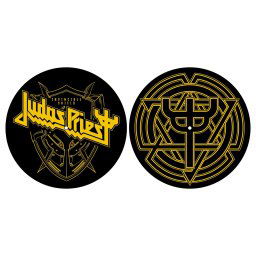 podložka na gramofon (set 2ks) JUDAS PRIEST - INVINCIBLE SHIELD - RAZAMATAZ - SM069