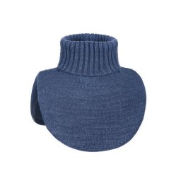 Dětský nákrčník pletený, barva 3 modrá jeans