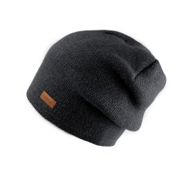 Zimní čepice unisex, barva 5 šedá tmavá