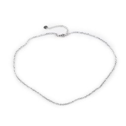 Náhrdelník hematitový, barva 2 stříbrná