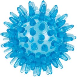 Reflexní míček ježek, modrý, 6 cm