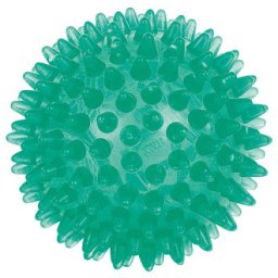 Reflexní míček ježek, zelený, 8 cm