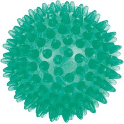 Reflexní míček ježek, zelený, 10 cm