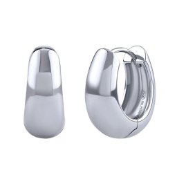 Silvego Stříbrné náušnice kruhy Alora 18mm - JJJ1497E