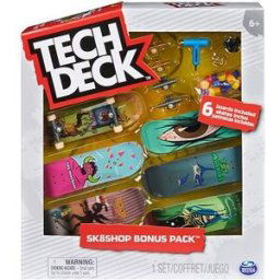 Spin Master Tech Deck Fingerboard s příslušenstvím Solid 6 ks
