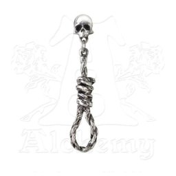 náušnice Hnag Mans Noose - ALCHEMY GOTHIC - E256