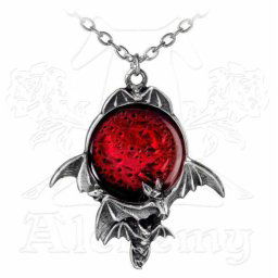 obojek ALCHEMY GOTHIC - Blood Moon - P447