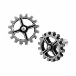 náušnice (pár) ALCHEMY GOTHIC - Industrilobe - E353